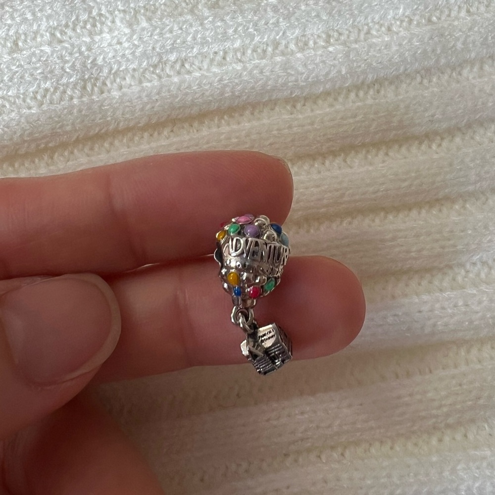 Pandora Colorful Hot Air Balloon Up Charm
